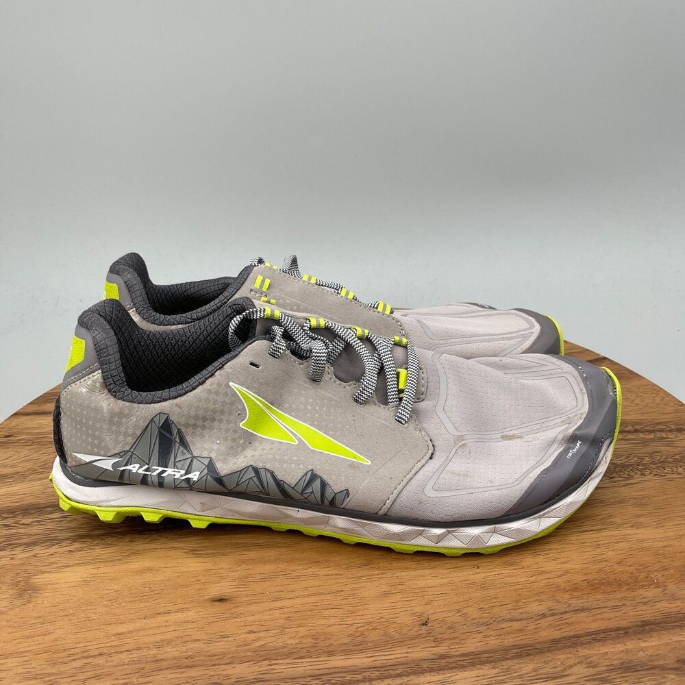 Altra Superior 4 Shoes Mens Size 10.5 Gray Trail Running Comfort Hiking Sneakers